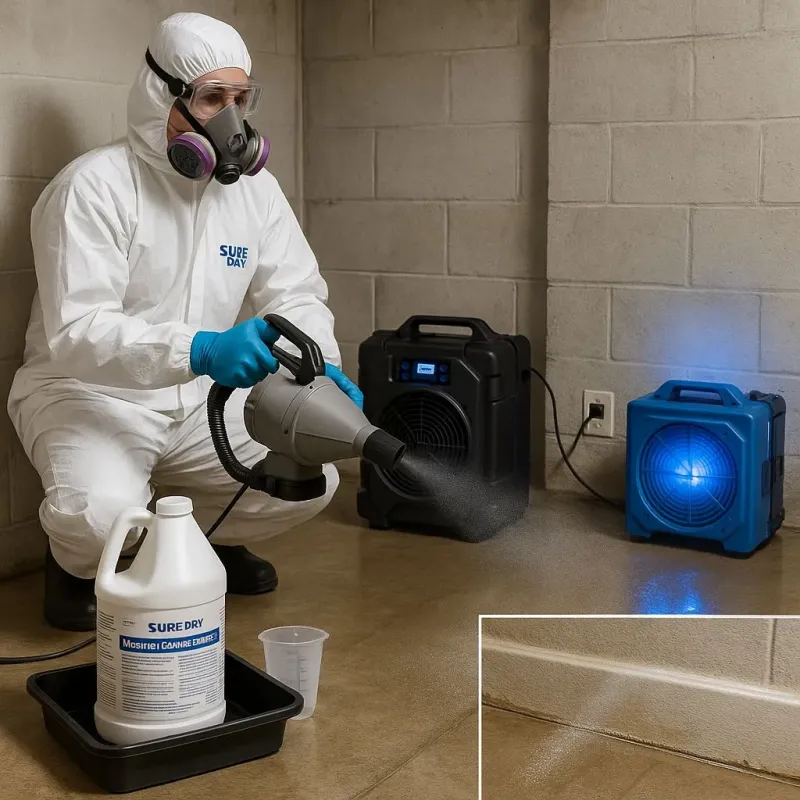 Sanitization and Odor Removal process in Albany, OR